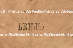 Sac à pain allemand régimenté et sangle. Regimentally marked German bread bag with strap — photo 4