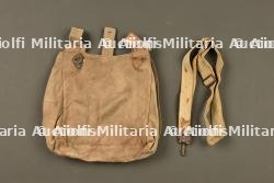 Sac à pain allemand régimenté et sangle. Regimentally marked German bread bag with strap — miniature 6
