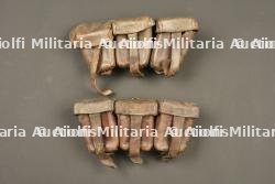 Lot de 2 cartouchières allemandes M1909. Lot of two German Model 1909 ammunition pouches — photo 1