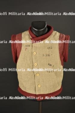 Cuirasse troupe modèle 1873 plastron et dossière au même numéro avec un gilet de matelassure — photo 6