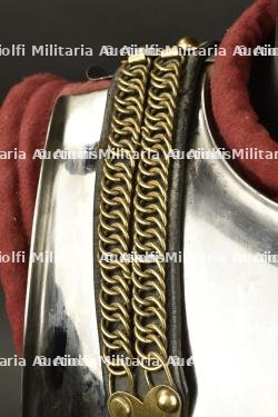 Cuirasse troupe modèle 1873 plastron et dossière au même numéro avec un gilet de matelassure — photo 19