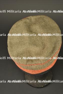 Mutze M1907 feldgrau d'infanterie prussienne. Model 1907 feldgrau visor cap of Prussian infantry — miniature 4
