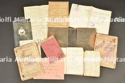 Ensemble de livrets militaires de chasseurs