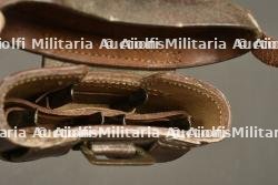 Lot de 2 cartouchière allemande 1887-88 pour troupes techniques. Lot of two German Model 1887 88 ammunition pouches for technical troops — miniature 2