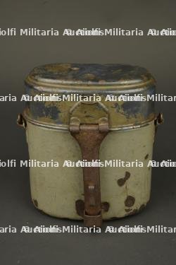 Gamelle, quart et couverts allemands. German mess tin, drinking cup and cutlery set — photo 3