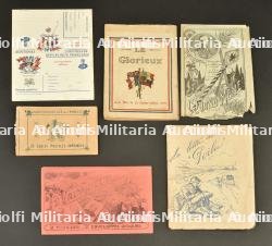 Lot de carnets et papiers de correspondance du poilu — photo 1