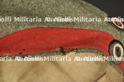Mutze M1907 feldgrau d'infanterie prussienne. Model 1907 feldgrau visor cap of Prussian infantry — miniature 4