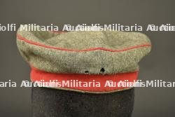 Mutze M1907 feldgrau d'infanterie prussienne. Model 1907 feldgrau visor cap of Prussian infantry — miniature 7