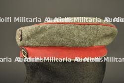 Mutze M1907 feldgrau d'infanterie prussienne. Model 1907 feldgrau visor cap of Prussian infantry — miniature 8