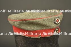 Mutze M1907 feldgrau d'infanterie prussienne. Model 1907 feldgrau visor cap of Prussian infantry — photo 9