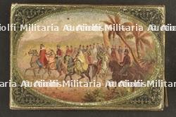 Cinq boîtes en tole sérigraphiée et une carton de chocolat, biscuits et petit déjeuner période 1ere guerre — photo 3