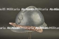 Casque Adrian modèle 1915 infanterie du Capitaine Husson du 220e RI — photo 6