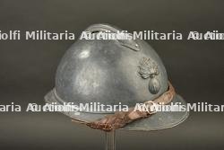Casque Adrian modèle 1915 infanterie du Capitaine Husson du 220e RI — miniature 7
