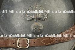 Casque Adrian modèle 1915 infanterie du Capitaine Husson du 220e RI — photo 8