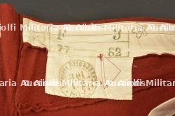 Pantalon modèle 1867 troupe daté 1901 en drap garance — photo 2