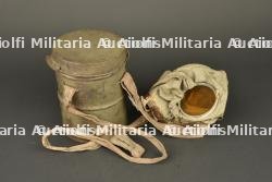 Masque anti gaz allemand Gummimaske 1916. German Model 1916 rubber gas mask