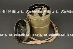Masque anti gaz allemand Gummimaske 1916. German Model 1916 rubber gas mask — miniature 2