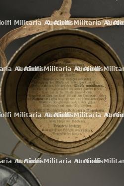 Masque anti gaz allemand Gummimaske 1916. German Model 1916 rubber gas mask — miniature 3