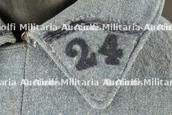 Capote 1915 bleu horizon du 24e de Ligne. — photo 14