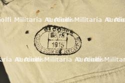 Capote simplifiée modèle 1914-1915 à quatre poches en drap bleu clair — miniature 7