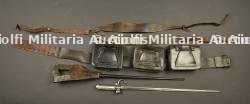 Ensemble ceinturon brelage cartouchières et baïonnette de Poilu — photo 6
