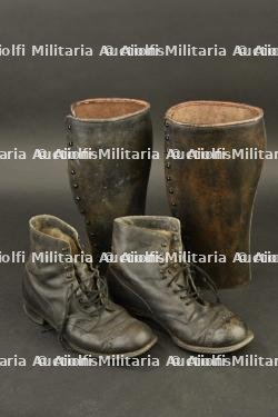 Ensemble d'équipement d'officier, souliers, jambières, jumelles et éperons — photo 10