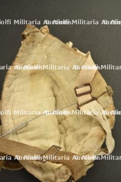 Tampon anti gaz T 2e type dit MTN avec sa pochette triangulaire et lunettes caoutchouc — photo 4
