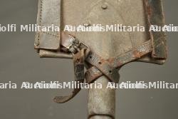 Pelle individuelle allemande avec porte pelle cuir. German entrenching tool with leather carrier — photo 2