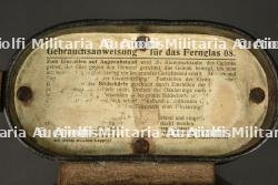 Jumelles et porte carte allemands. German binoculars and map case — miniature 2