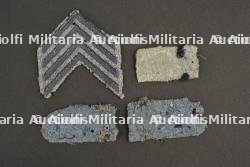 Insignes d'infanterie bleu horizon 239e d'infanterie et 47e Territorial — photo 2