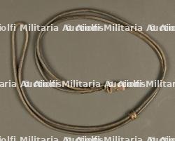 Dragonne cuir pour pistolet allemand P08. Leather lanyard for German P08 pistol