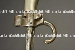 Epée baïonnette modèle 1886 fourreau au même numéro avec porte baïonnette en cuir riveté — photo 2
