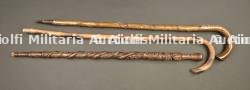 Lot de trois belles cannes de poilus gravées — photo 1