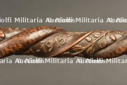 Lot de trois belles cannes de poilus gravées — photo 3