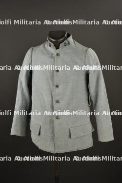 Vareuse modèle 1914 bleu horizon avec pattes de collet du 5e d'Infanterie — photo 1