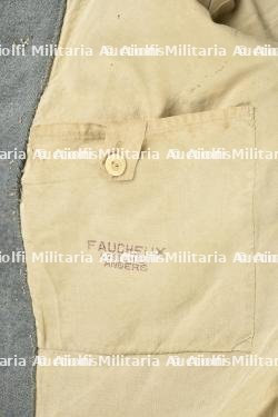 Vareuse modèle 1914 bleu horizon avec pattes de collet du 5e d'Infanterie — photo 2