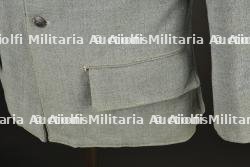 Vareuse modèle 1914 bleu horizon avec pattes de collet du 5e d'Infanterie — photo 4