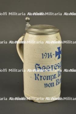 Chope en grès Kronprinz Rupprecht von Bayern 1917. Stoneware stein Kronprinz Rupprecht von Bayern 1917 — miniature 6