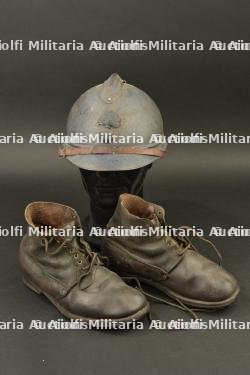 Coque Adrian et brodequins 1917 — photo 1
