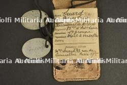 Lot plaques d'identité et nécessaire couture d'artilleur — photo 3