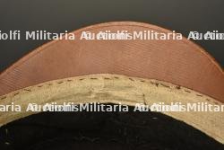 Casquette de Landsturm prussien en toile cirée. Prussian Landsturm visor cap in oilcloth — miniature 3