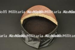 Casquette de Landsturm prussien en toile cirée. Prussian Landsturm visor cap in oilcloth — miniature 4