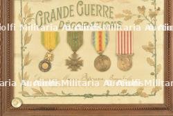 Lot de cadres de diplomes et médailles de soldats morts pour la France dont un mitrailleur du 37e RI à Neuville St Vaast — miniature 4