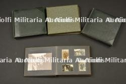 Ensemble de 4 albums photos du Lieutenant Bonaventure du 165e RI Argonne, Artois, Champagne 1914 à 1916