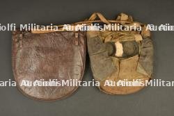 Masque anti gaz M2 du 2nd type avec sa pochette du commerce en cuir — miniature 6