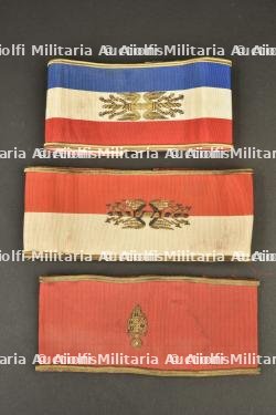Ensemble de 3 brassards d'Etat Major