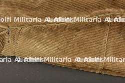 Pantalon culotte modèle 1914 de circonstance en velours cotelé à passepoil vert — photo 3