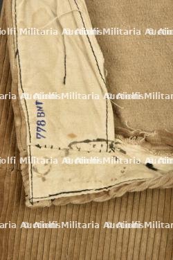 Pantalon culotte modèle 1914 de circonstance en velours cotelé à passepoil vert — photo 7