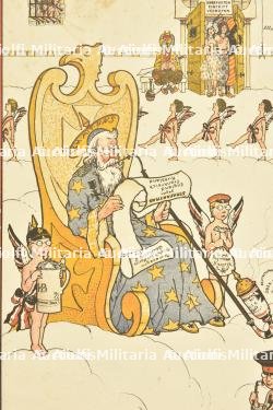 Lithographie de Hansi Seiner Majestät Alter Gott 1915 — photo 2