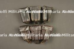 Lot de 2 cartouchières allemandes M1909. Lot of two German Model 1909 ammunition pouches
